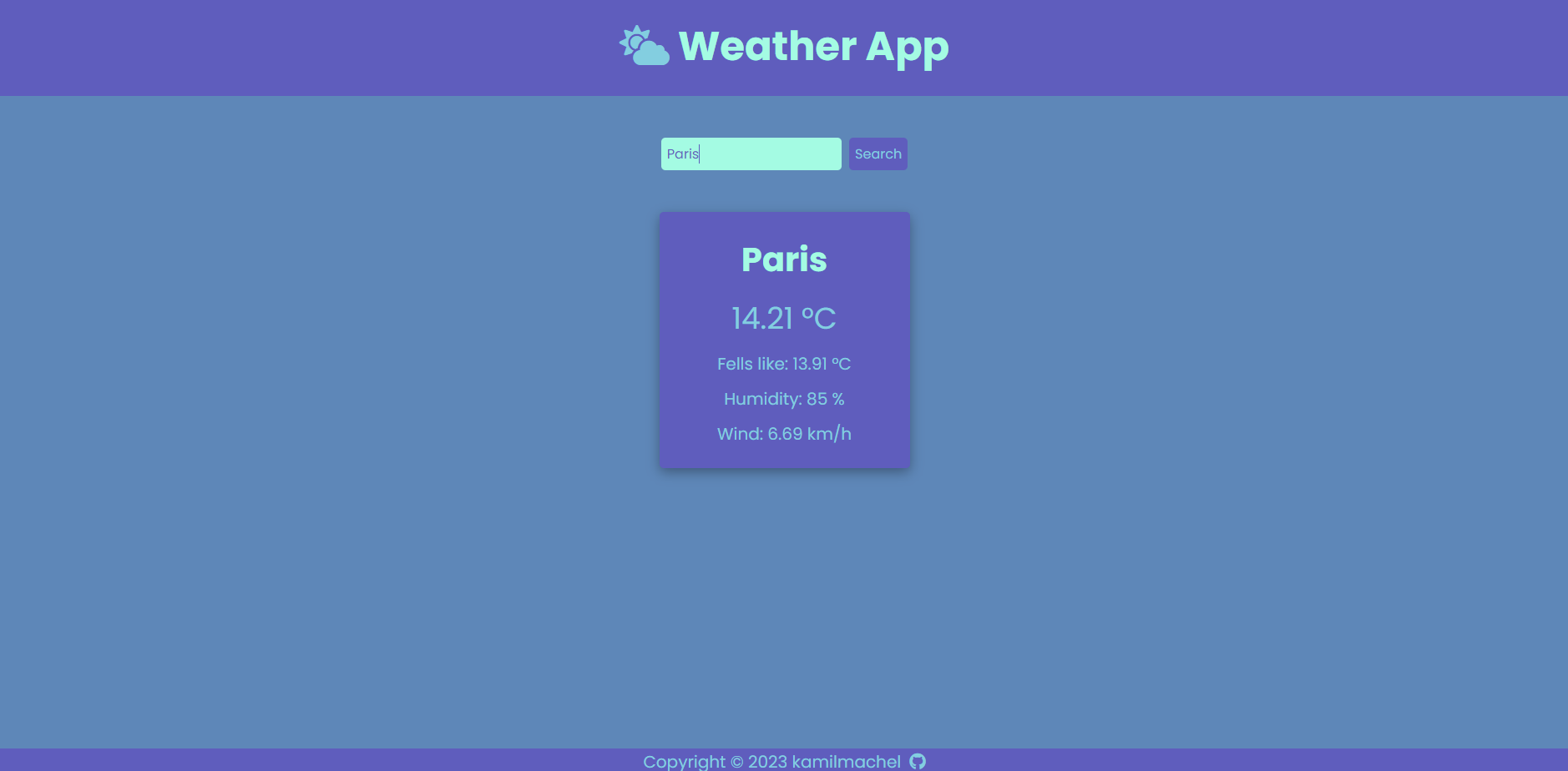 Weatherapp